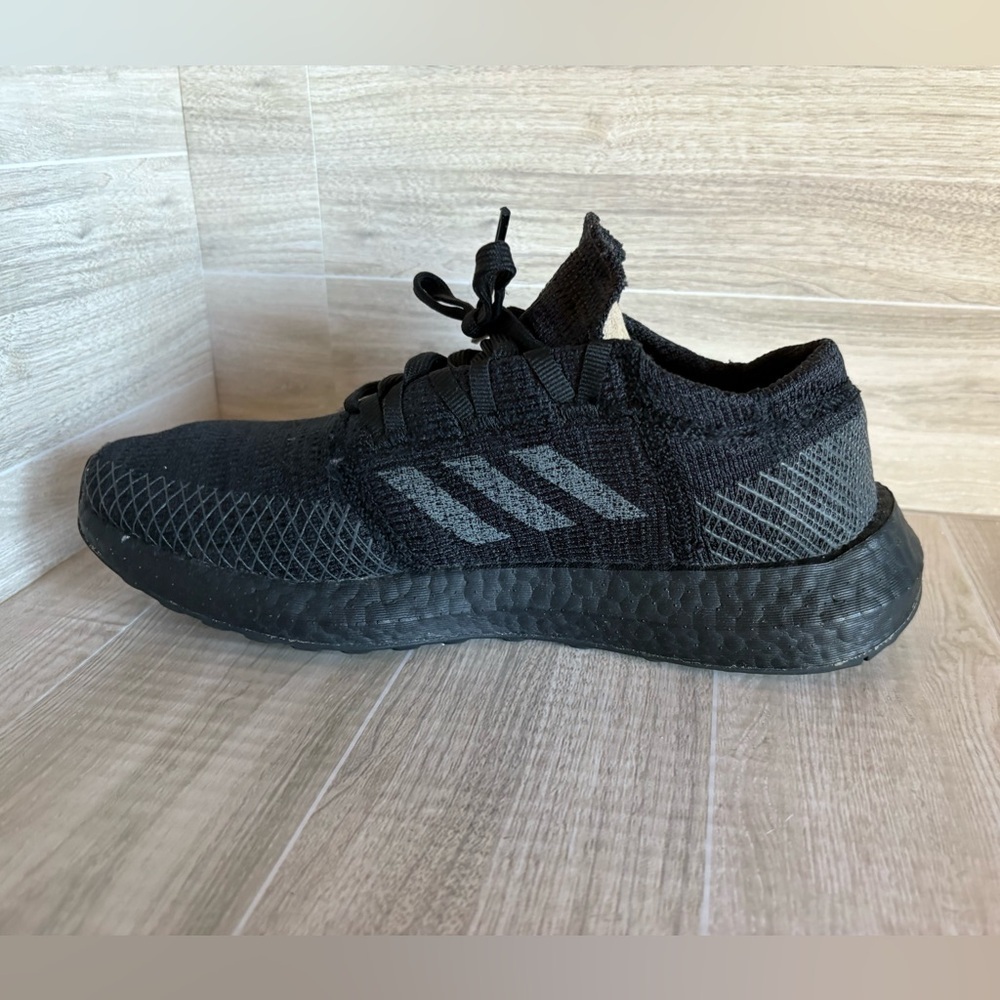 Adidas PureBOOST GO Black Carbon Men's Running Shoes Low Top Sneakers F35786 - Picture 9 of 13